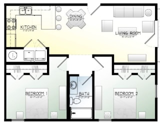 2 Bedroom Apartment Springdale AR