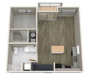 1 Bedroom Luxury Apartment Des Moines