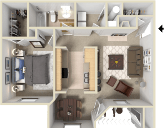 1 Bedroom Apartment Lenexa KS