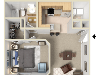 1 Bedroom Apartment Lenexa KS