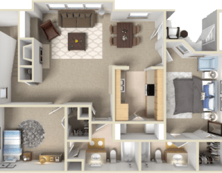 2 Bedroom Apartment Lenexa KS