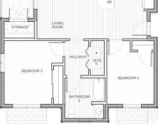 deer creek 3 bed 2 bath 1077 sf