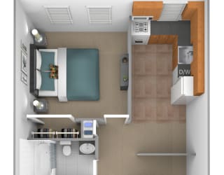 1 bedroom 1 bathroom second floor townhome at The Orchards at Severn Townhomes*, Severn, MD