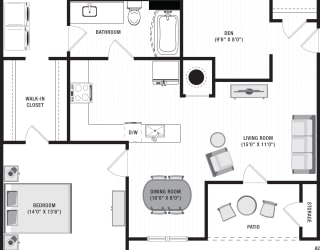 Avalon A2 Floor Plan