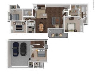 1910 Square-Foot Equinox Floor Plan at Orion McCord Park, Little Elm, TX, 75068