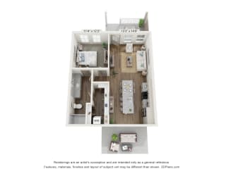 One Bedroom Duplex for rent in Port Wentworth, GA at Allier Port Wentworth
