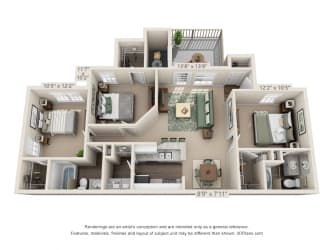 Floor Plan The Magnolia