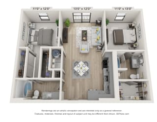 Floor Plan The Jackson - B2