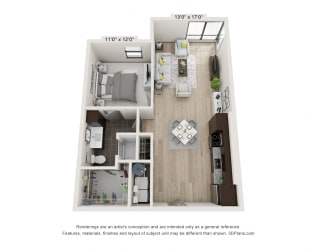 Floor Plan The Madison - A4