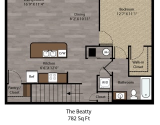 Floor Plan The Beatty