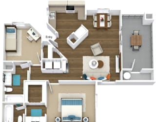 Floor Plan 2B