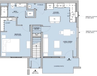 Sandia Floor Plan  at Altitude at Vizcaya, Santa Fe, New Mexico