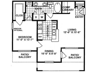 New Hope Deluxe Floor Plan | Lodge at Lakeline Village