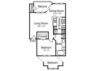 Enchanted Rock Floor Plan | Madison Arboretum