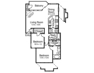 Bonnell Floor Plan | Madison Arboretum
