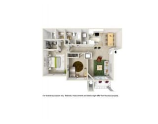 Corrales Floor Plan at Vizcaya, Santa Fe, New Mexico