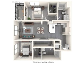 Vive Luxe Apartments B5 Floor Plan