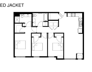 Floor Plan 3 Bedroom
