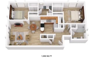 Floor Plan DeLeon
