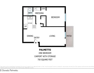 Floor Plan One Bedroom