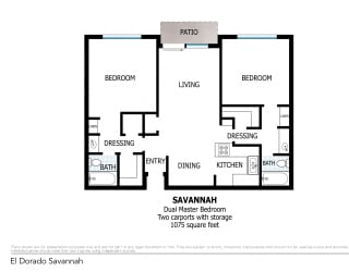 Floor Plan Two Bedroom