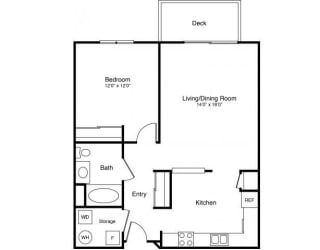 Floor Plan 1H