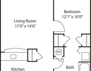 B4- 55+ Adult Living Floorplan at Reunion at Redmond Ridge, Redmond, WA