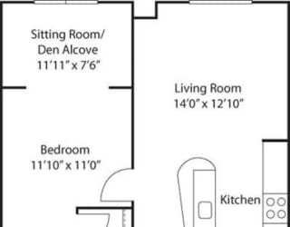 B5 with Den- 55+ Adult Living Floorplan at Reunion at Redmond Ridge, Redmond, 98053