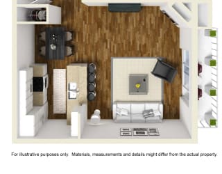 Model G at Midvale Apartments, California
