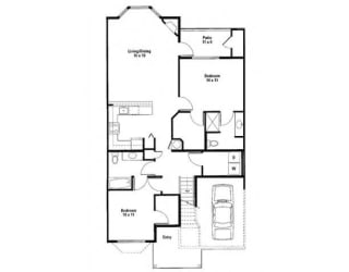 Floor Plan 2x2g