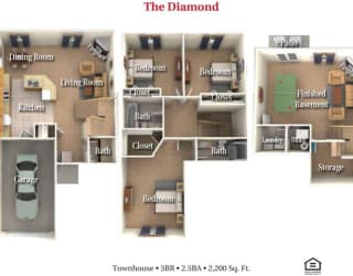 Floor Plan The Diamond
