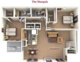 Floor Plan The Marquis