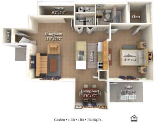 Floor Plan The Solitaire