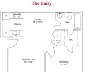 Floor Plan The Daisy