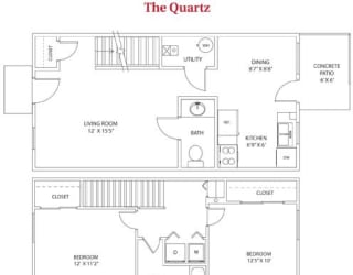 Floor Plan The Quartz