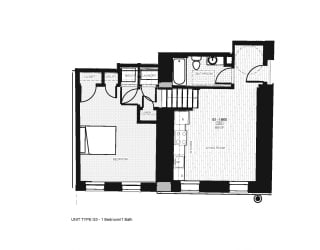 Franklin Lofts and Flats Floor Plan Diagram G3