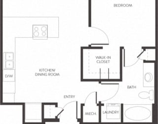 Denver, CO City House Apartments 1 bedroom 1 bath