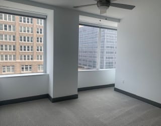 Room with window at The Grand, Missouri, 64106
