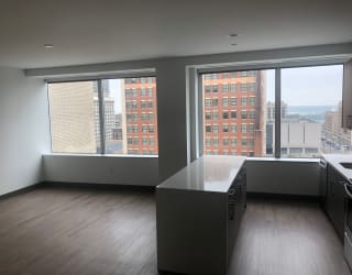 Vacant Living Area at The Grand, Kansas City, 64106