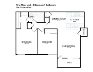 Floor Plan 2X1