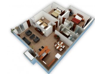 Floor Plan 3X2