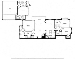 4 Bedroom 3 Bathroom Floor Plan at Orion McKinney, Texas