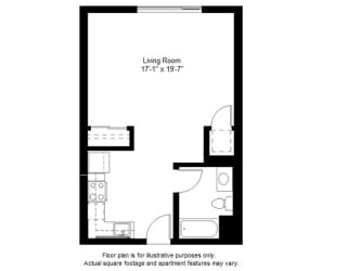 Updated S8 floor plan at Windsor at Dogpatch, CA, 94107