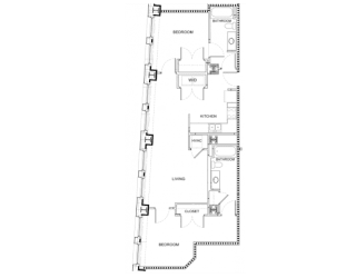 Floor Plan 2 Bedroom