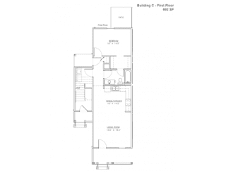 Floor Plan Annunciation (Ground Level)