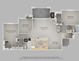 Floor Plan The Oak