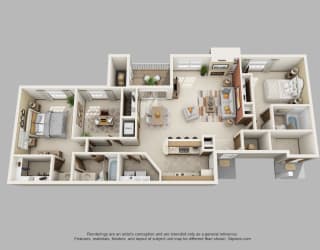 Floor Plan 3B-Mudsock