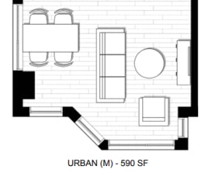 O2 Apartments Urban M Floor Plan