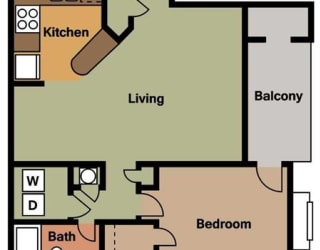 Lenox- 1Bed, 1Bath