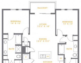 Floor Plan The Fillmore